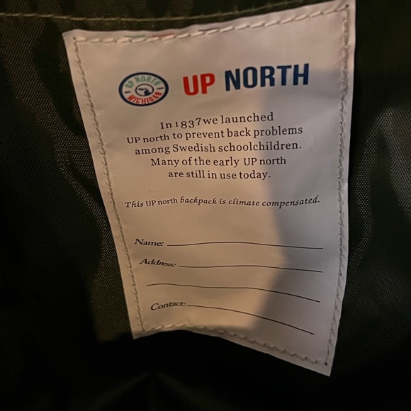 Up North Army Green Mini Backpack - Picture 6 of 7